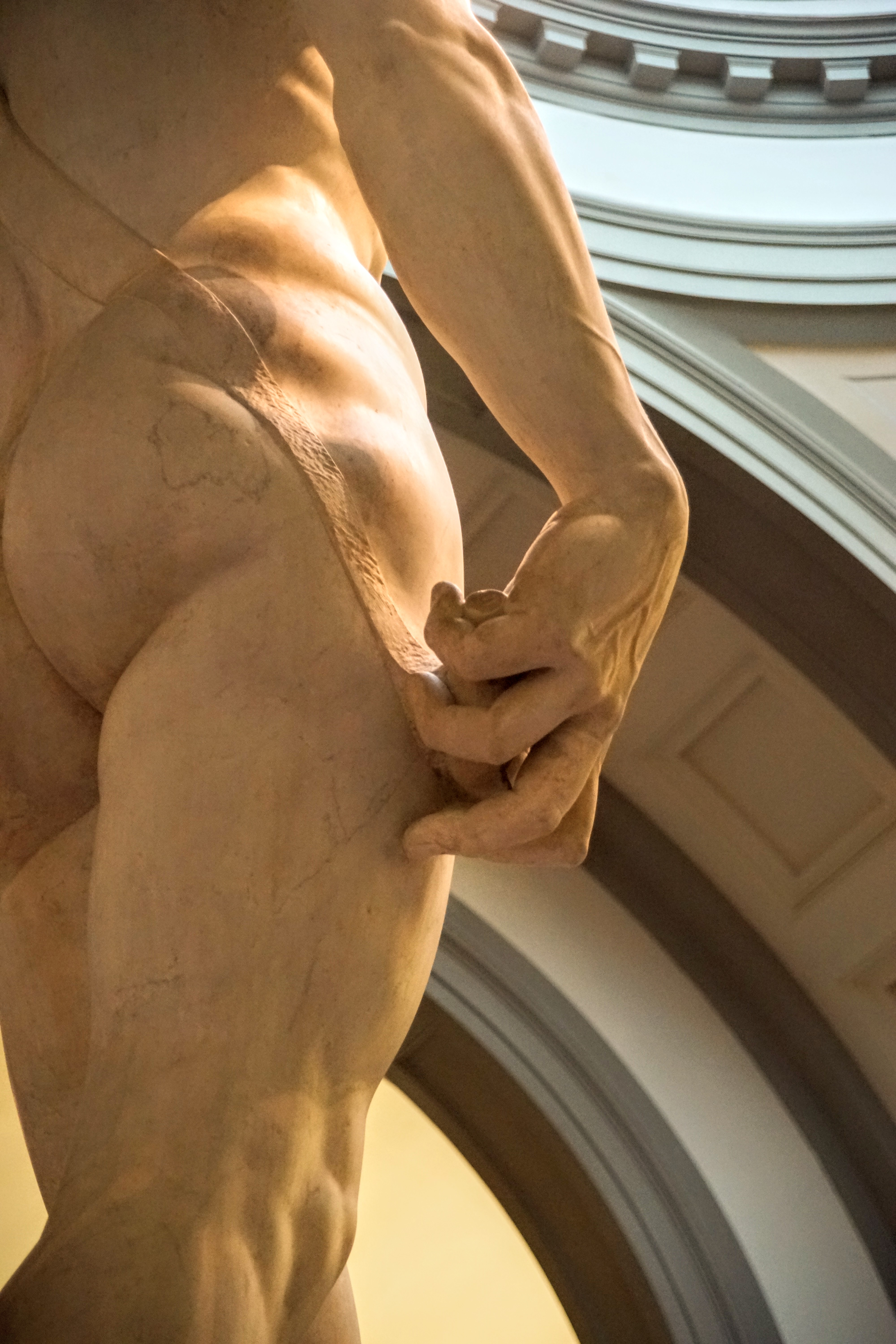 Δαβίδ του Μιχαήλ Άγγελου, Galleria dell'Accademia στη Φλωρεντία. Φωτογραφία: Νίκος Πράσσος