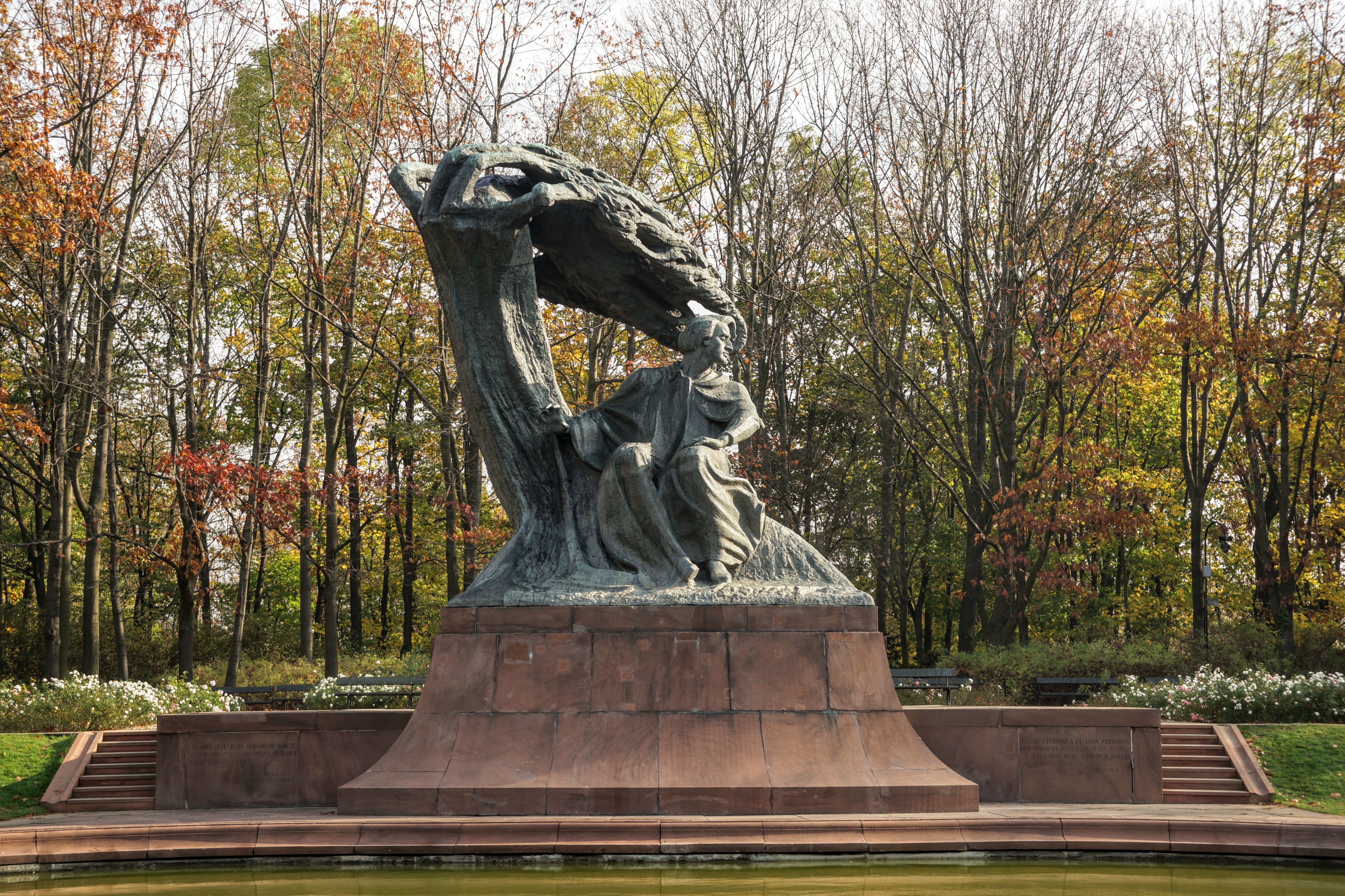 Άγαλμα Chopin Φωτογραφία Νίκος Πράσσος