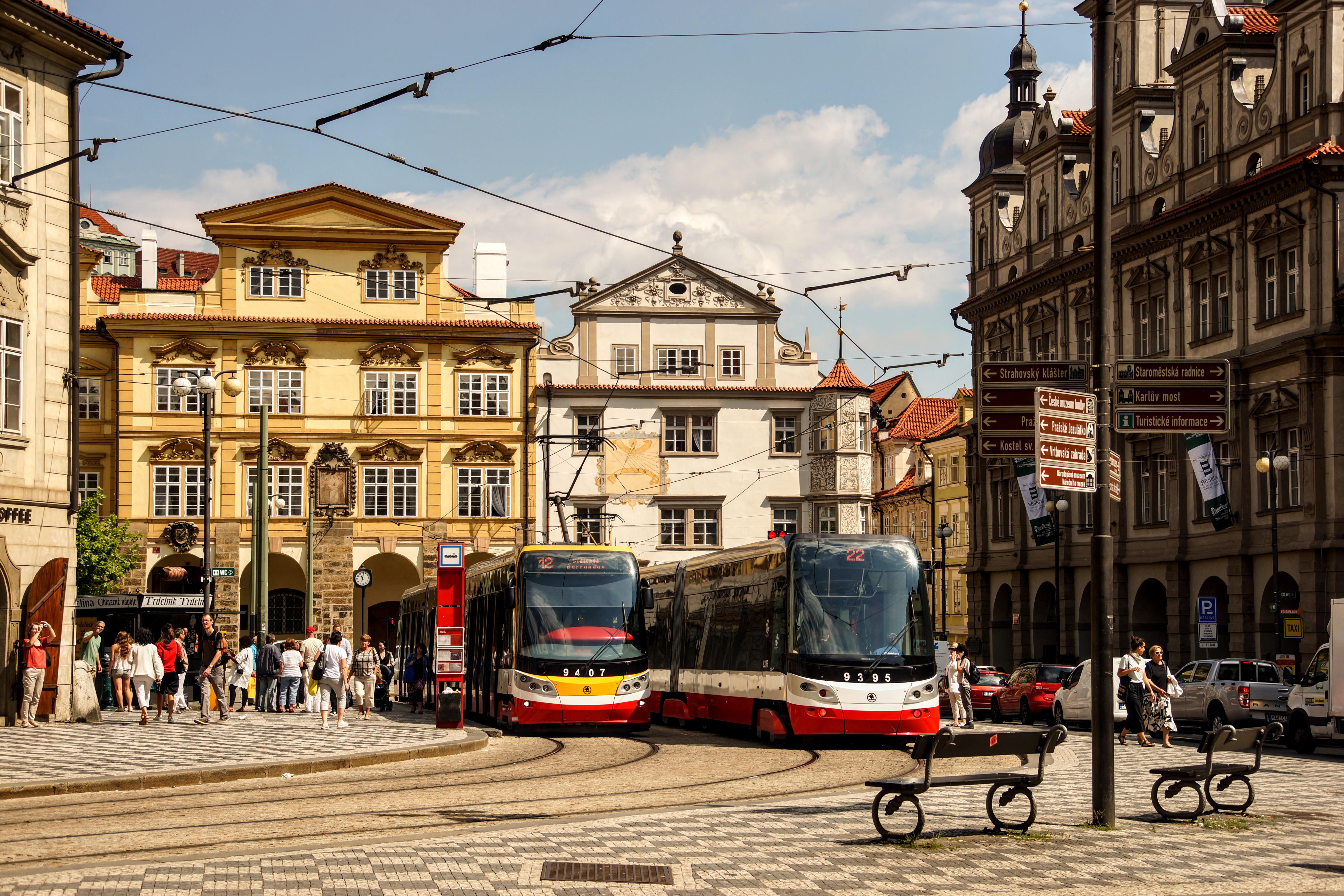 Τραμ στην Πράγα (Φωτογραφία Νίκος Πράσσος)