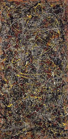 No. 5 (1948), Jackson Pollock ( Φωτογραφία: Wikipedia )
