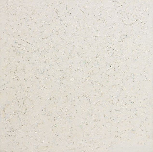 Robert Ryman, Untitled, signed and dated 1961