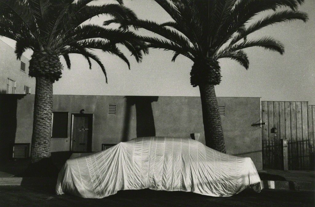 Covered Car--Long Beach, California, 1956