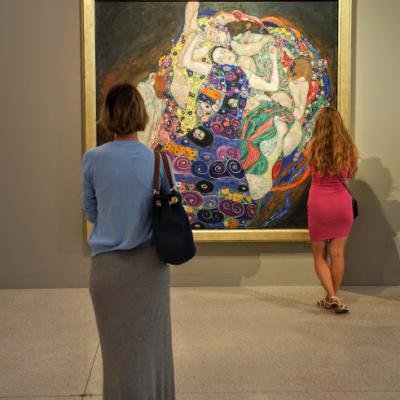 The Maiden, Gustav Klimt, National Gallery in Prague