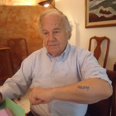 Ο επιζόν του ολοκαυτώματος Ισαάκ Μιζάν 