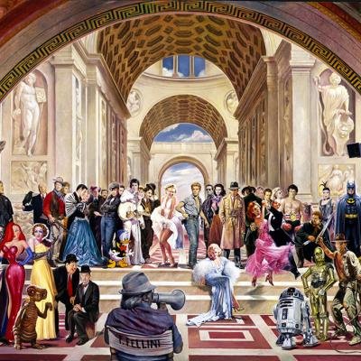 Renato Casaro , "100 years of film", Painted Movies