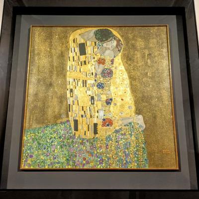 Το Φιλί, Gustan Klimt (Φωτογραφία Νίκος Πράσσος)