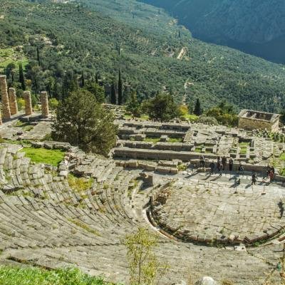 Αρχαιολογικός χώρος Δελφών ( Φωτογραφία Νίκος Πράσσος @paspartou.gr )