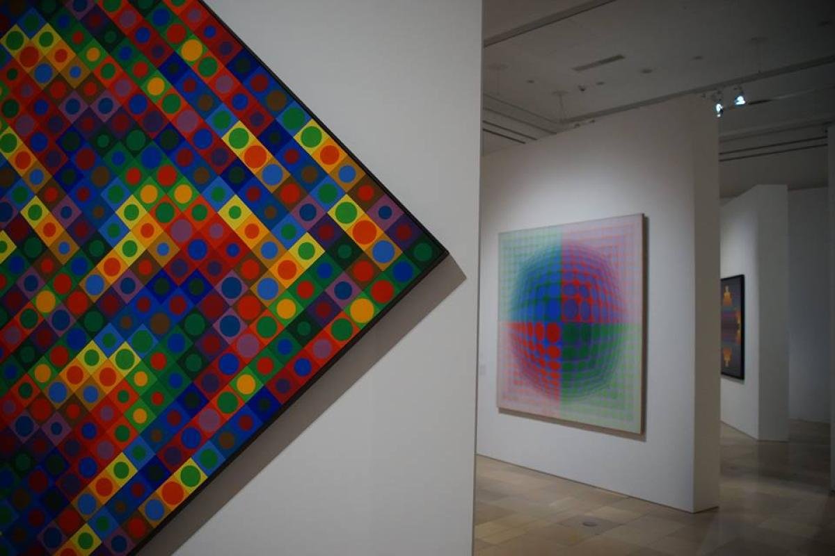 Victor Vasarely, Städel Museum, Nikos Prassos