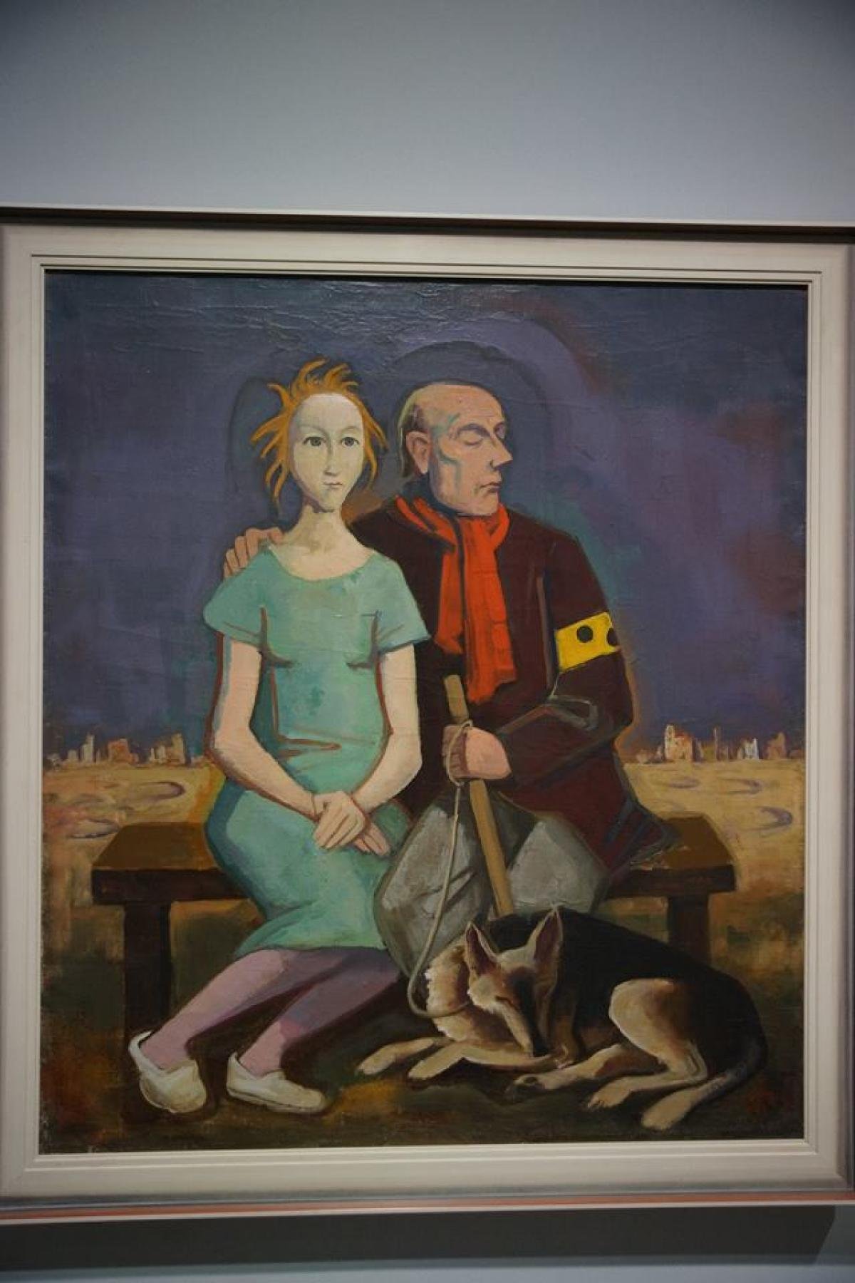 The Blind Man And The Girl, Karl Hofer, Städel Museum