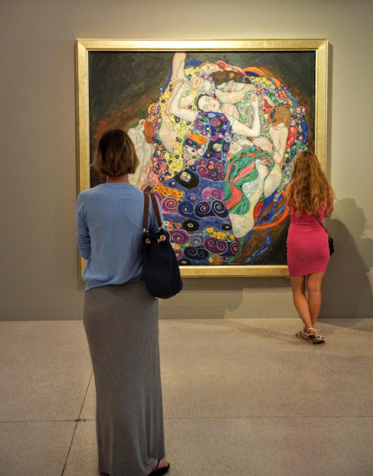 The Maiden, Gustav Klimt, National Gallery in Prague