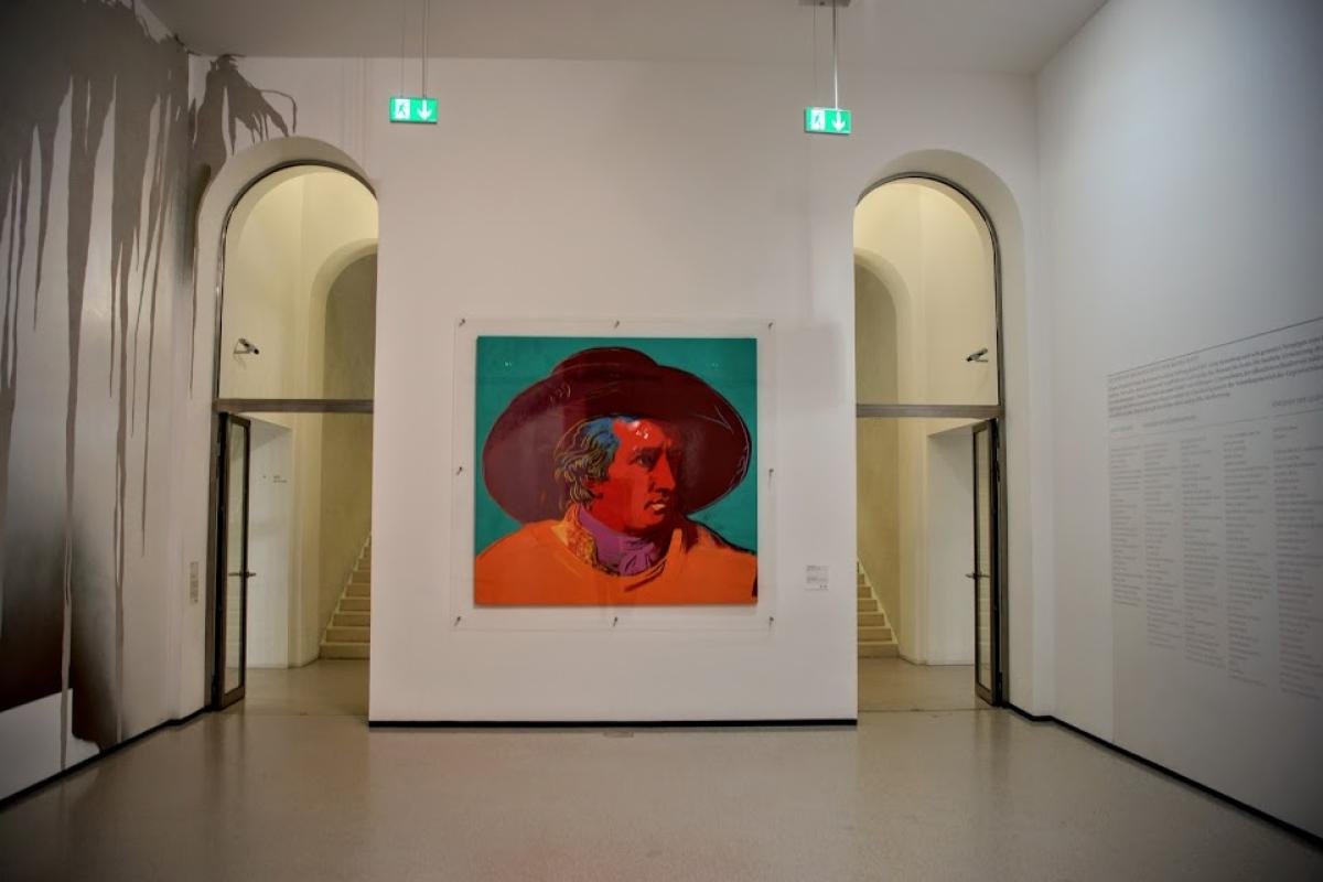 Johann Wolfgang von Goethe, Andy Warhol, Städel Museum, photo by Nikos Prassos