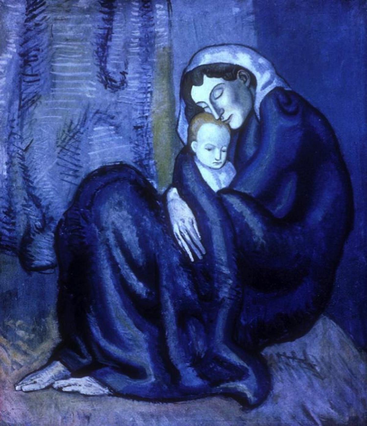 Picasso Mother and Child