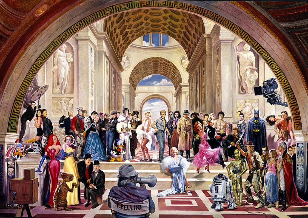 Renato Casaro , "100 years of film", Painted Movies