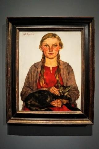 Lotte Laserstein, Städel Museum, photo by NikosPrassos