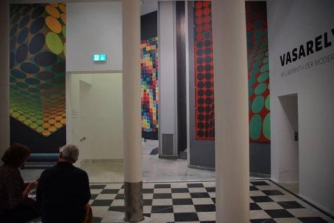 Victor Vasarely, Städel Museum, Nikos Prassos